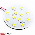  DLED Автомобильная свето-панель 12 Led SMD 5050 (круг) (2шт.)