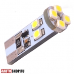   Светодиодная автолампа W5W 8 LED SMD3528 (2шт.)