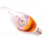   Светодиодная лампа для дома E14 3W Теплый белый